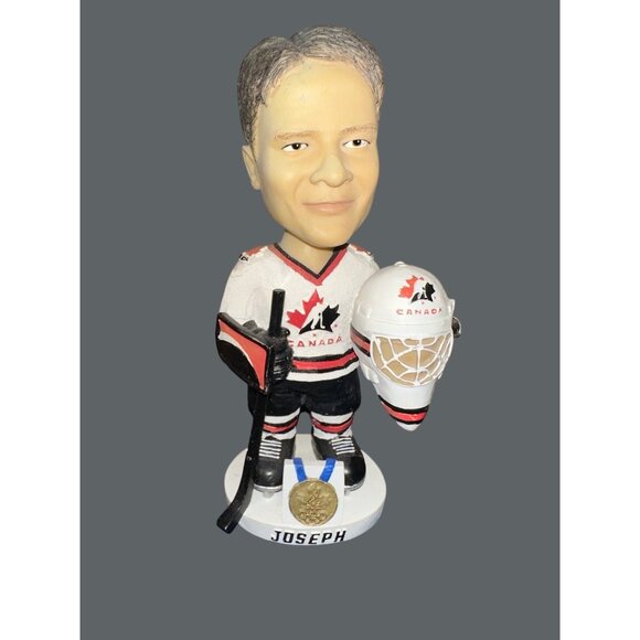 Curtis Joseph Team Canada Olympic 2002 Bobblehead By Alexander Global Promotions - Picture 1 of 3